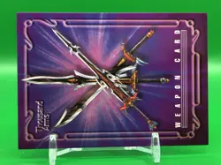 Swords of Dark Master Thousand Arms 17 Card Amada 1999 Japanese - Image 3