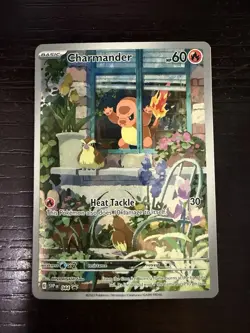 Charmander 044 Sv: Scarlet & Violet Black Star Promo Card NEAR MINT - Image 1