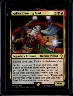 Kefka, Dancing Mad - 84 - FIC - NM - MTG Magic the Gathering - Image 1