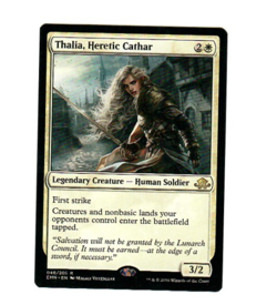 MGT Thalia Heretic Cathar Rare Legendary Human Soldier Eldritch Moon - Image 1
