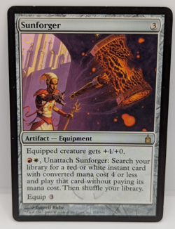 Sunforger Ravnica: City of Guilds Regular LP MTG - Image 1
