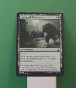 MTG INR: Howlpack Resurgence (Enchantment) Innistrad Remastered Foil 0204 - Image 1