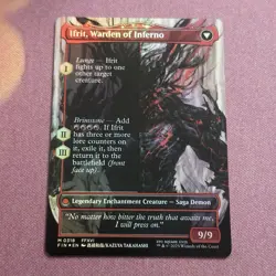 Clive, Ifrit’s Dominant Borderless Foil, MTG Single, FIN 0318 Mythic NM - Image 2