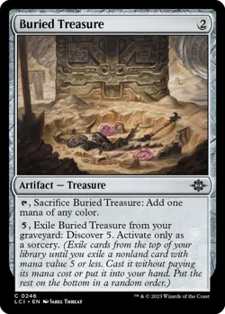 MTG Buried Treasure - The Lost Caverns of Ixalan NM #246 - Image 1