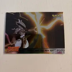 1999 Topps Pokemon Mewtwo Strikes Back Trying Out The New Toy Holo Foil - Image 1