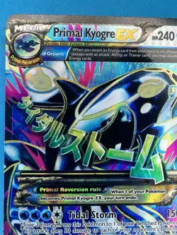 Pokemon Card - Primal Kyogre EX Full Art 149/160 XY-Primal Clash - Image 3