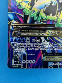 Pokemon Card - Primal Kyogre EX Full Art 149/160 XY-Primal Clash - Image 4