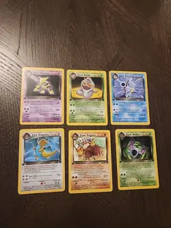 1999 Pokemon 1st Team Rocket Complete Set - Image 3