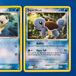 Squirtle VTG LOT 63/100 EX Crystal Guardians & Secret Wonders 112/132 Pokemon LP - Image 3