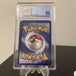 CGC 9 POKEMON HITMONLEE FOSSIL HOLO 7/62 - Image 2
