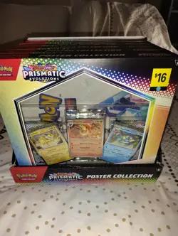 [Lot Of 6] Prismatic Evolutions Poster Collection Pokemon SV8.5 Factory Sealed - Image 1
