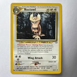 Pokemon TCG - Noctowl Neo Genesis 42/111 Regular - Lightly Played LP - Image 1