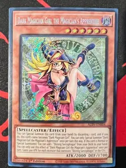 Yu-Gi-Oh! ALIN-EN004 - Dark Magician Girl the Magician's Apprentice Secret Rare - Image 1