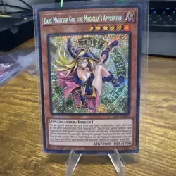 * DARK MAGICIAN GIRL THE MAGICIAN'S APPRENTICE * SECRET RARE ALIN-EN004 YUGIOH! - Image 1