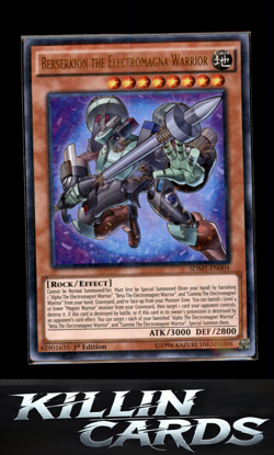 1st Edition Berserkion the Electromagna Warrior SDMY-EN004 Ultra Rare Structure - Image 1