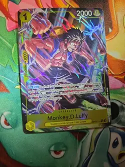 ONE PIECE MONKEY D LUFFY OP10-111 R ALT ART ROYAL BLOOD ENGLISH K1 - Image 2