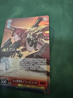 Weiss Schwarz NIKKE "Red Wolf" Red Hood NIK/S117-058SP SP - Image 2