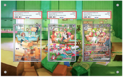 Ralts Kirlia and Gardevoir - Pokemon Extended Artwork Protective Card Display - Image 1