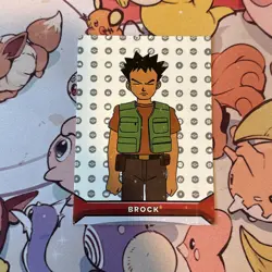 2025 Pokemon Kanto Full House - Circles Holo Brock Character Card - P3 - Image 1