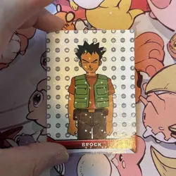 2025 Pokemon Kanto Full House - Circles Holo Brock Character Card - P3 - Image 2