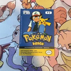 2025 Pokemon Kanto Full House - Circles Holo Brock Character Card - P3 - Image 3