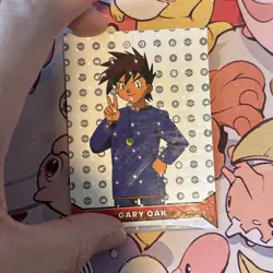 2025 Pokemon Kanto Full House - Circles Holo Gary Oak Character Card - P4 - Image 2