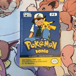 2025 Pokemon Kanto Full House - Circles Holo Team Rocket Character Card - P6 - Image 3