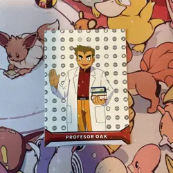 2025 Pokemon Kanto Full House - Circles Holo Professor Oak Character Card - P5 - Image 1