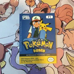 2025 Pokemon Kanto Full House - Circles Holo Ash Character Card - P1 - Image 3