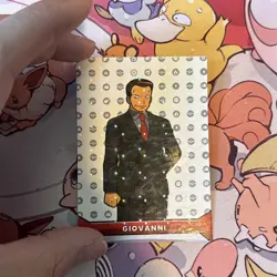 2025 Pokemon Kanto Full House - Circles Holo Giovanni Character Card - P7 - Image 1