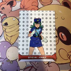 2025 Pokemon Kanto Full House - Circles Holo Officer Jenny Character Card - P8 - Image 1