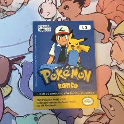 2025 Pokemon Kanto Full House - Circles Holo Gym Leaders - Lt. Surge - L3 - Image 3