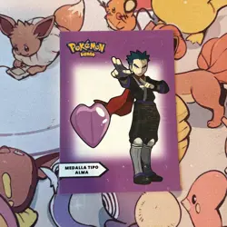 2025 Pokemon Kanto Full House - Circles Holo Gym Leaders - Blaine - L7 - Image 1