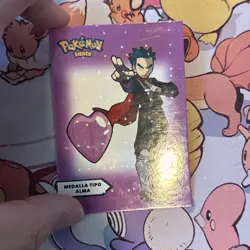 2025 Pokemon Kanto Full House - Circles Holo Gym Leaders - Blaine - L7 - Image 2