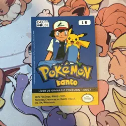 2025 Pokemon Kanto Full House - Circles Holo Gym Leaders - Blaine - L7 - Image 3