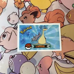 Lapras #131 - 2022 Pokemon Indigo League Sticker Set (Peru) - Image 1