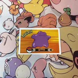 Ditto #132 - 2022 Pokemon Indigo League Sticker Set (Peru) - Image 1
