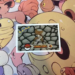Kabutops #141 - 2022 Pokemon Indigo League Sticker Set (Peru) - Image 1