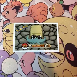 Omanyte #138 - 2022 Pokemon Indigo League Sticker Set (Peru) - Image 1