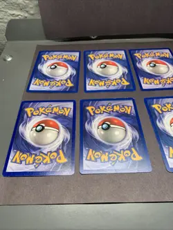 Pokemon TCG Jungle Unlimited Non Holo Rare Lot of 9 Cards WOTC VTG 1999 Pikachu - Image 4