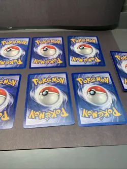 Pokemon TCG Jungle Unlimited Non Holo Rare Lot of 9 Cards WOTC VTG 1999 Pikachu - Image 5