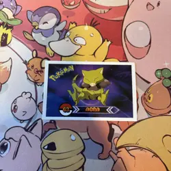 Abra #063 - 2022 Pokemon Indigo League Sticker Set (Peru) - Image 1