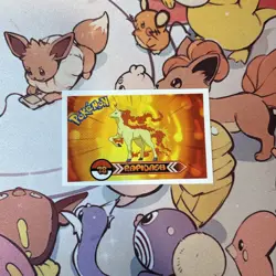 Rapidash #078 - 2022 Pokemon Indigo League Sticker Set (Peru) - Image 1