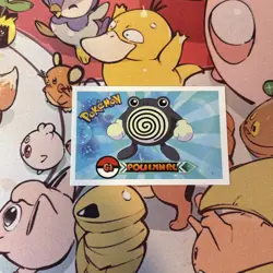 Poliwhirl #061 - 2022 Pokemon Indigo League Sticker Set (Peru) - Image 1