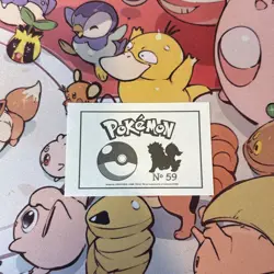 Arcanine #059 - 2022 Pokemon Indigo League Sticker Set (Peru) - Image 2