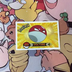 Voltorb #100 - 2022 Pokemon Indigo League Sticker Set (Peru) - Image 1