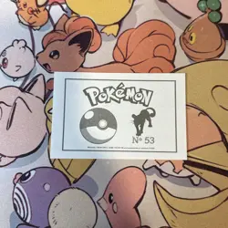 Persian #053 - 2022 Pokemon Indigo League Sticker Set (Peru) - Image 2