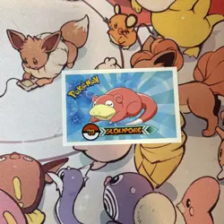 Slowpoke #079 - 2022 Pokemon Indigo League Sticker Set (Peru) - Image 1