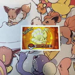 Ninetails #038 - 2022 Pokemon Indigo League Sticker Set (Peru) - Image 1
