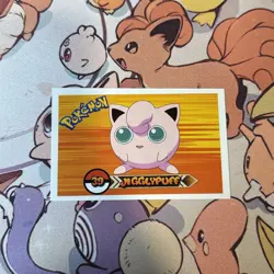 Jigglypuff #039 - 2022 Pokemon Indigo League Sticker Set (Peru) - Image 1